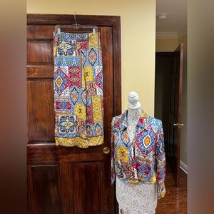 NWT Haute Hippie Pants and Top Set M/L